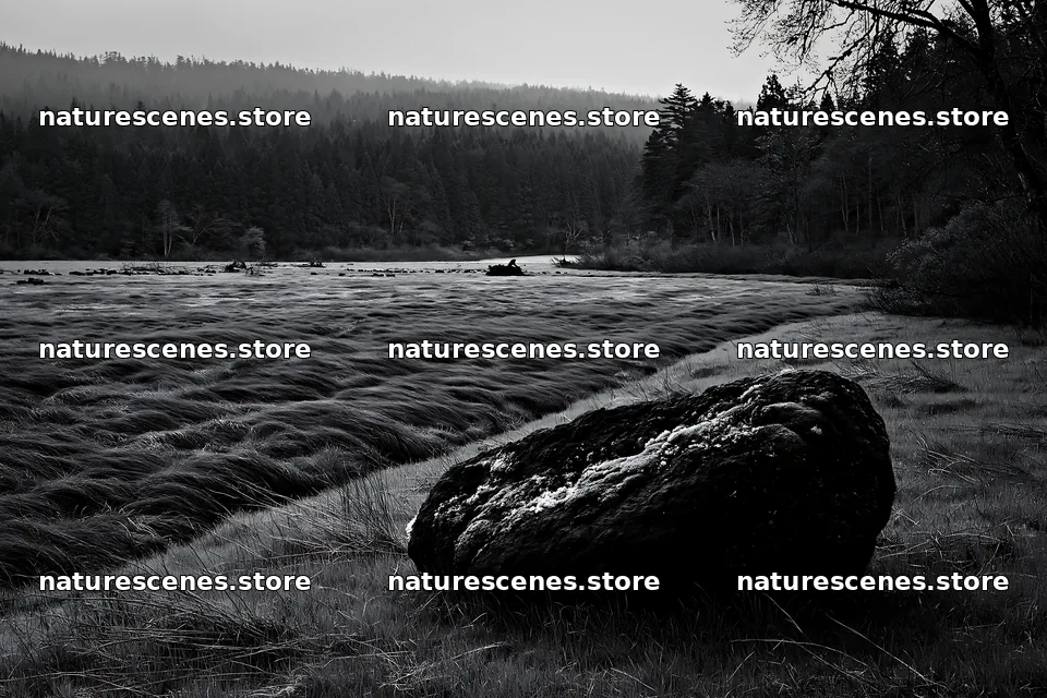 Miyagi spring recovery meadow mossy stone in green landscape – nature scenes 9722x6480