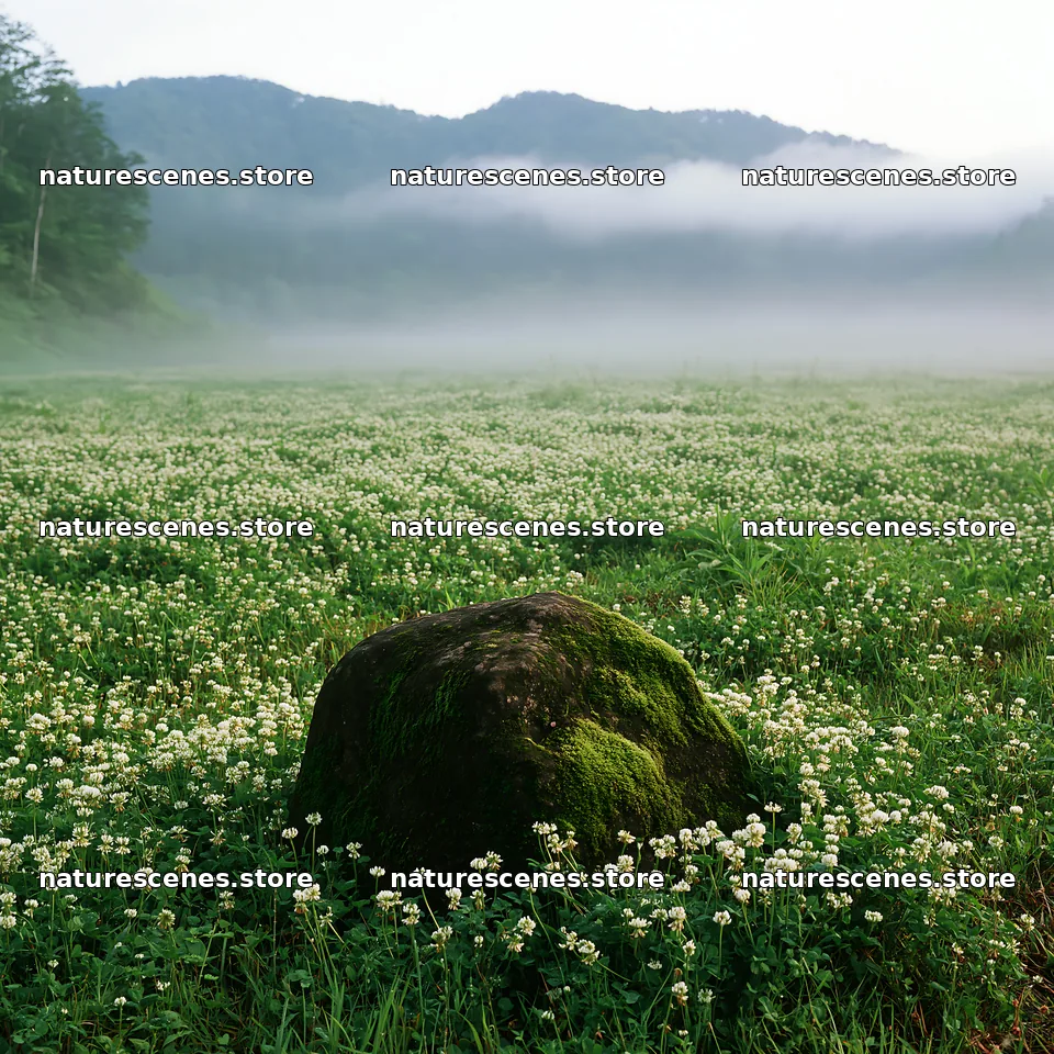 Miyagi spring recovery meadow mossy stone with green landscape – nature scenes 7938x7938
