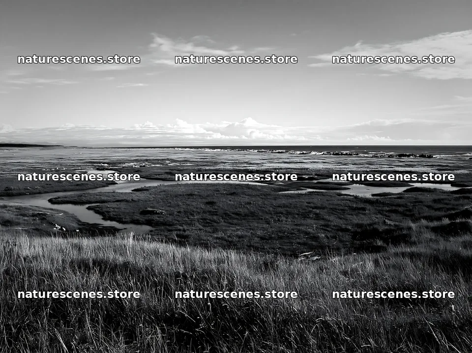 Ishikawa coastal meadow storm washed driftwood along the shore – nature scenes 9174x6866
